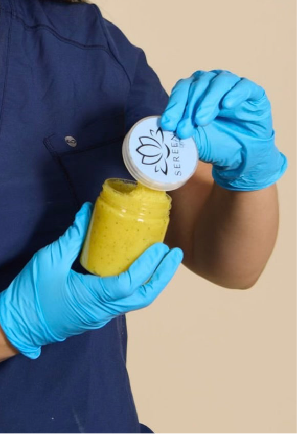 Turmeric Lemon Brightening Scrub